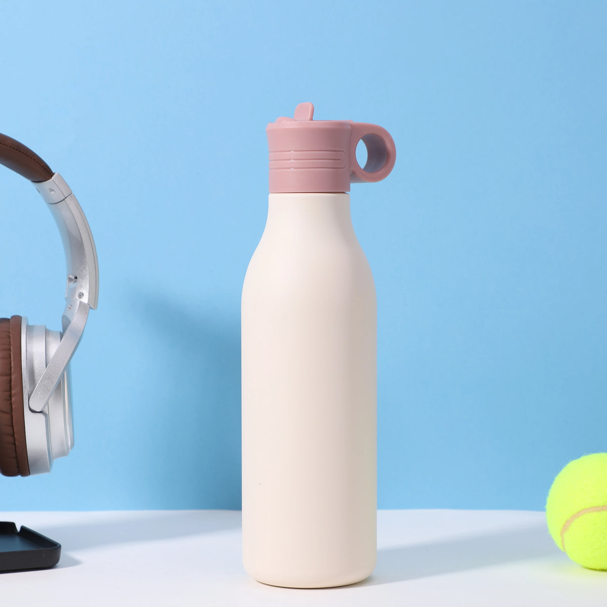 YEWAY Insulated Travel Water Bottle with Straw Lid for Hiking Trips for Backpacking Trips Custom Logo