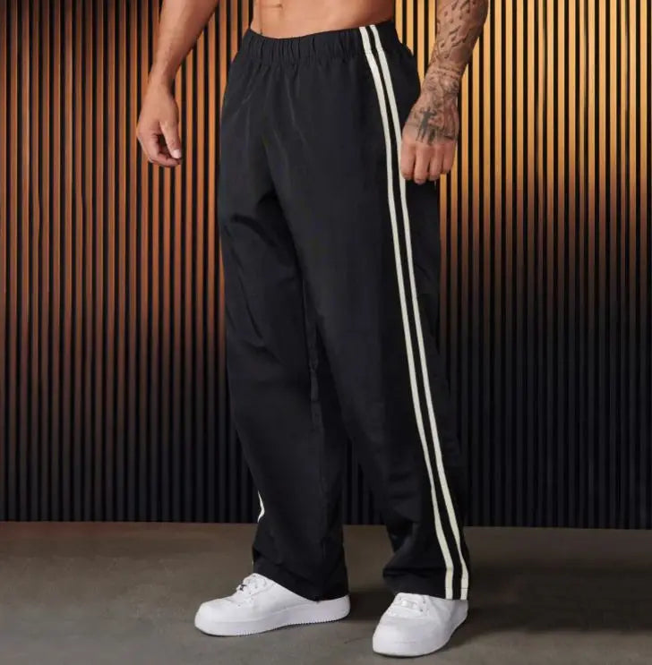 New Workout Casual Sports Trousers Male Gym Fitness Wear Jogging Outdoor Running Sweatpants Custom Hiking Plus Size Men's Pants