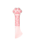 Hot Sell Long Handle Pet Canning Spoon Can Opener Portable Practical Paw-shaped Pet Food Spoon