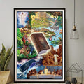 Classic Jesus' Last Supper Portrait Bible 5D DIY Diamond Embroidery Cross Stitch Full Square Home Decor Printed Bible