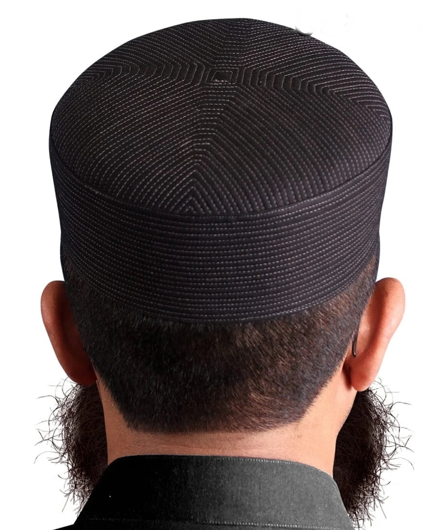 Autumn Spring Perfect Stylish Traditional Safwan Kufi Hats for Men Islamic Accessory in Traditional Muslim Clothing Accessories
