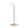 Modern Eco-Friendly Gold Stainless Steel Bags & Purses Display Stand for Store