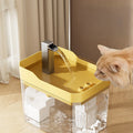 USB Powered Non-Slip Pet Water Dispenser Automatic Circulation Large Capacity Silent Transparent Pet Water Fountain for Cat Dog MegaBDM