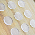 Extremely Soft Clear Glass Table Top Anti Slip Bumper Pads Non-Adhesive Rubber Spacers Dots PVC Glass Table Bumpers MegaBDM