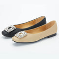 Flats Shoes Women Dressy Comfortable Slip on Square Toe Womens Ballet Flat Penny Shoes