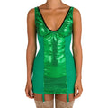 Green bodysuit model Dayane