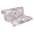 Made in Germany - Luxury Wallpaper rolls Jungle Cream Brown White Beige Non Woven Contract Wallpaper Flowers - 1005 x 053 m