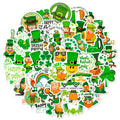 18g  Ireland Festival Party Decorations St. Patrick's Day Themed Waterproof  Shamrock Stickers for Kids Adults