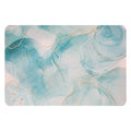 Bathroom Diatom Mud Oil Painting High-Quality Non-Slip Quick Drying Water Absorption Stone Bath Mat