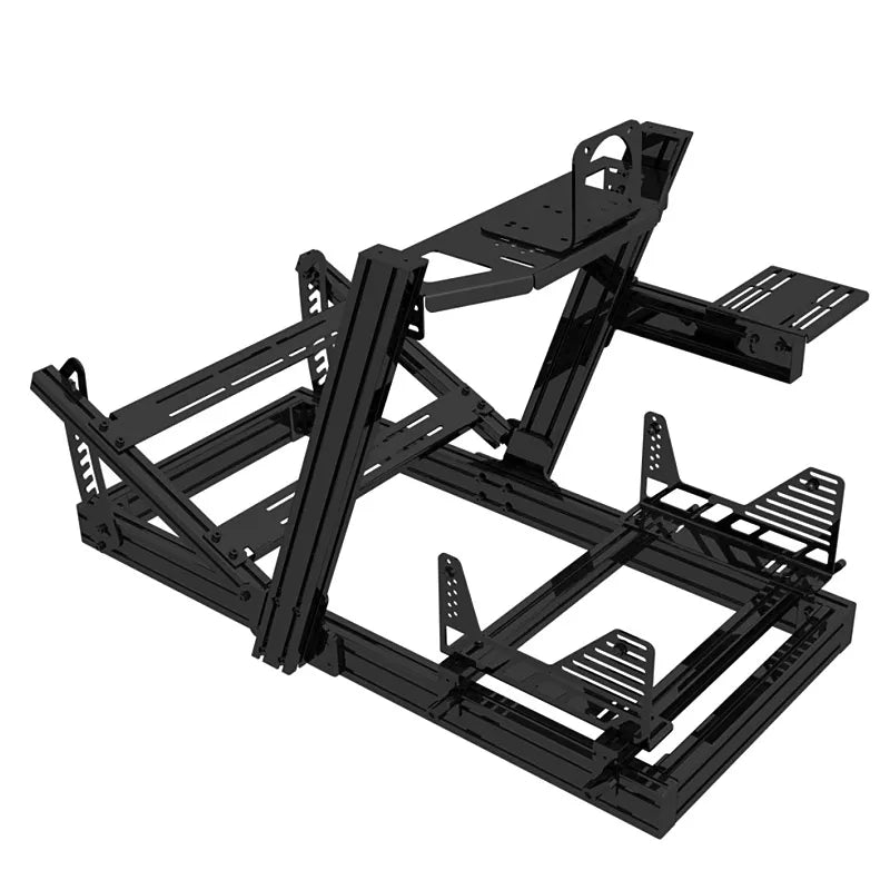 Premium Durable Aluminum Sports Entertainment Sim Racing Frame Adjustable Seat VR Driving Cockpit Rig for Gaming Experience