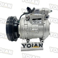 YOIAN Excavator Parts 10S15C A/C AC Compressor 20Y-979-6121 447220-4053 447220-4052 R134A for Komatsu PC200-7 PC360-7 MegaBDM
