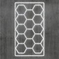 6500K Honeycomb COB LED Light Garage LED Light with Installation Instructions for Home Parking Systems & Workshop Application