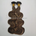 Wholesale Fast Shipping  Wholesale 100% Human Hair Extensions v (k)tip U Tip flat Tip I Tip Hair Extension for Fashion People