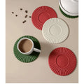 Premium Quality Round Food Grade Coffee Non Slip Customized Beer Drink Logo Tea Silicon Cup Coaster