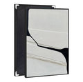 UNIART Original Hand-Painted Thick Acrylic Oil Painting Minimalist Simple Abstract Canvas Art Original Texture for Museum