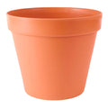 GLINKA 3.9L. flower pot dimensions (mm) 220x220x190 Terracotta color