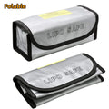 YHX UL94 V0 Certified Flame Retardant Lithium Battery Explosion-proof Bag Car Model Aircraft Battery Safety Storage Bag