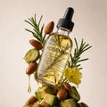 Glass Dropper Bottle Private Label Multi Use Rosemary Beauty Oil Plant Based Massage Hair Body Nail Oil MegaBDM