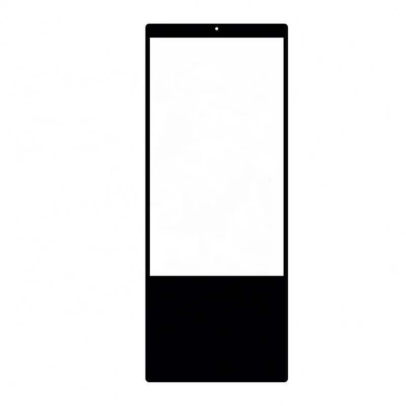 24-inch LCD Screen Protection High Flatness Tempered Glass Cover with Custom Silk-Screen Printing