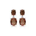 Oval Shape Sultanite Stone Stud Cluster Earrings Wholesale Handmade 925 Silver Sterling Jewelry MegaBDM