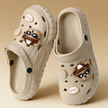 Wholesale Cute Anti-Slippery Hard-Wearing Thick Soled EVA Men Garden Shoes New Casual Outdoor Beach Dual-wear Shoes for Student