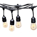 Outdoor Use Holiday Decoration Led E27 S14 String Lights Ip65 Lamp Socket Belt Light Waterproof Plastic Lamp Holder
