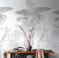 Made Germany Photo Wallpaper Murals Jungle Black White Non Woven Vinyl Premium Wall Mural Palms Large Format Bedroom Dining