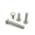 304 Stainless Steel Metric Screw and Bolts DIN933 M4*12 CLASS 4 Plain Hexagonal Head Bolts