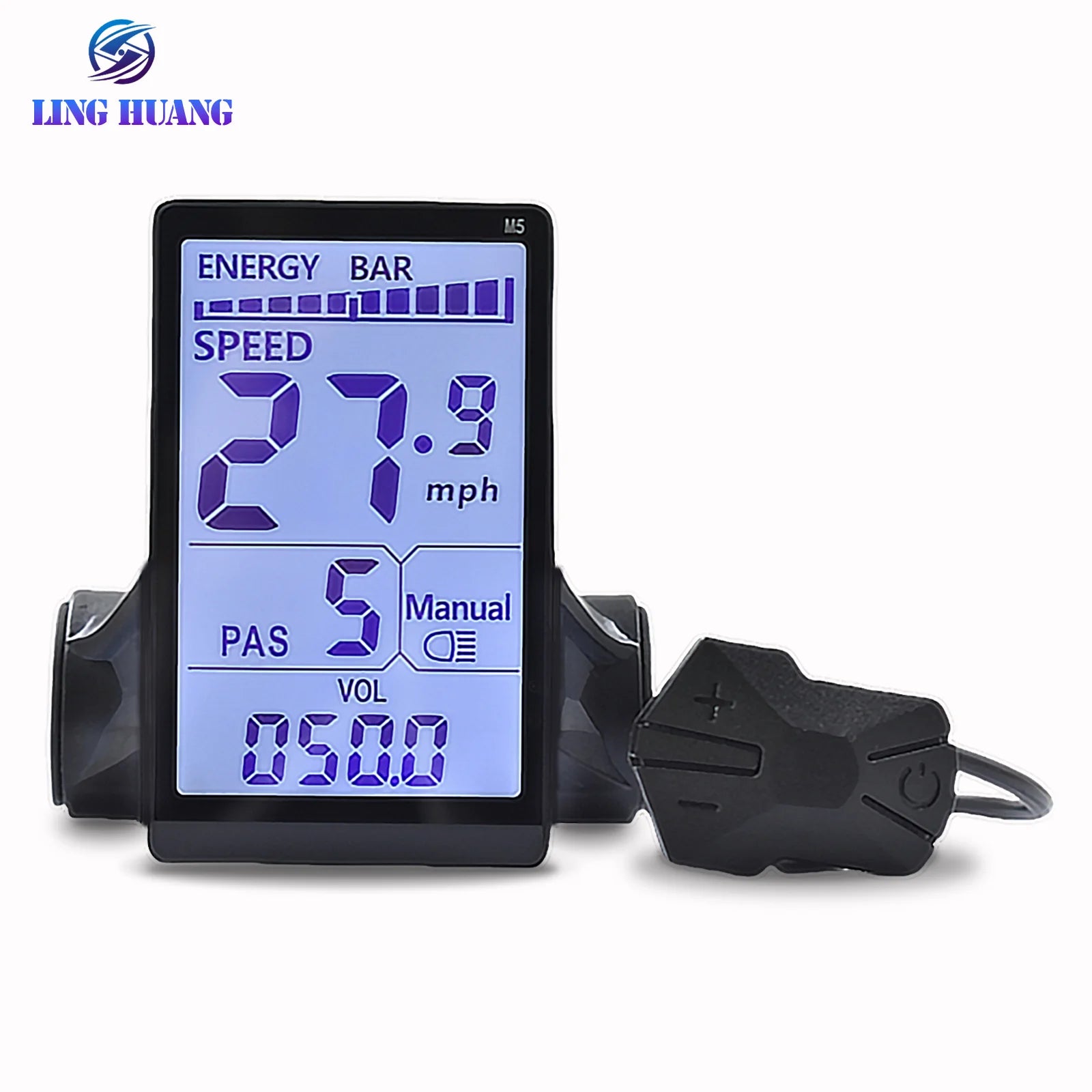 Durable Wired Cycling Computer Long Battery Life LCD Display Speed/Distance Tracking Waterproof Odometer for Road Bike Harsh