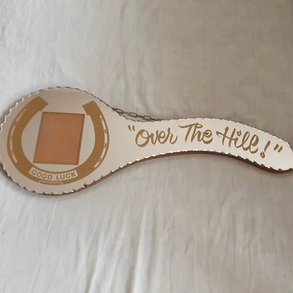 Personalized 21st Birthday MDF Mirror Key Elegant Wall Hanging Eco-Friendly Durable Folk Art Keepsake Gift