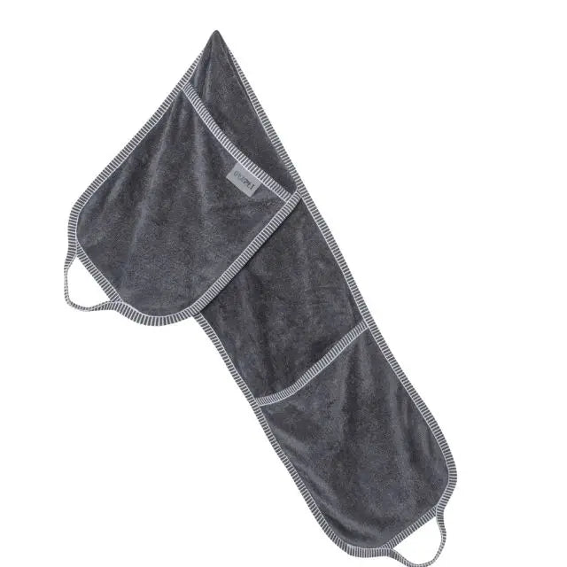 Professional Double Layer Microfiber Premium Lightweight Dog Grooming Mitts Soft High Absorbency Quick Dry Pet Cleaning Bathing