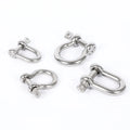 Best-Selling Precision High Hardness Heat-Resistant Stainless Steel Bow Shackles for Industrial Use