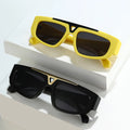 Logo Custom 2025 Vintage Square Irregular Sun Glasses UV400 Small Frame Rectangle Sunglasses for Men Women