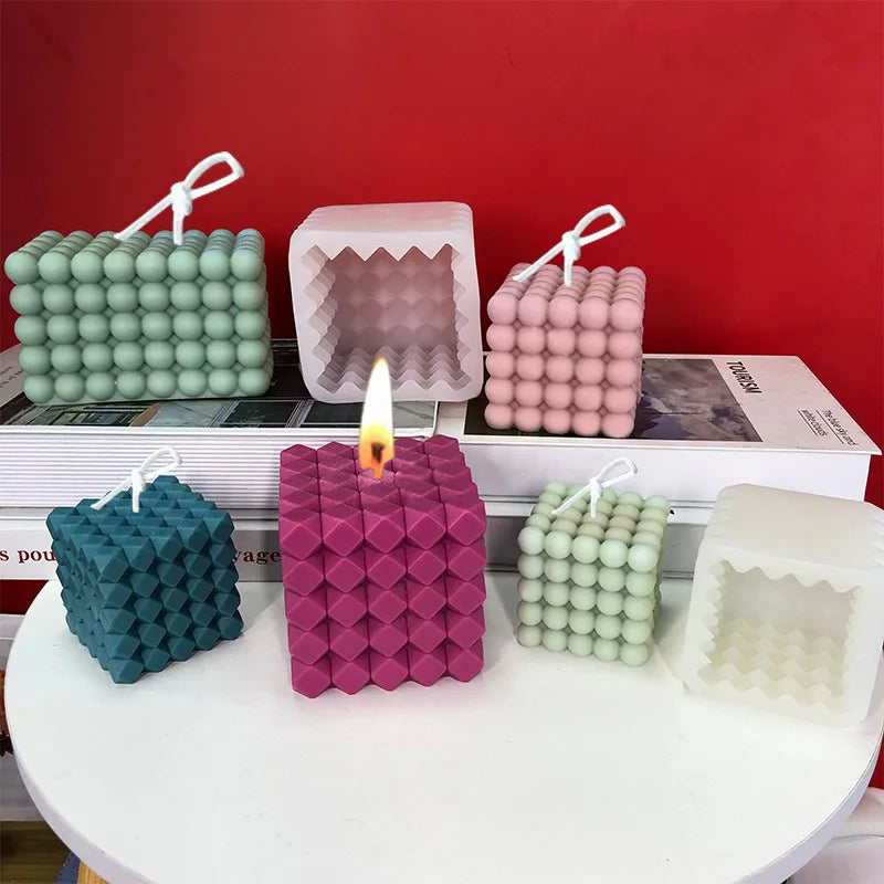 Cross-border Silicone Magic Ball Candle Mold Aromatherapy Candle European Diy Mousse Cake Mold