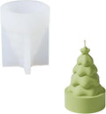 Five-pointed Star Four Layer Christmas Tree Scented Candle Silicone Mold Diy Gypsum Drops Glue Hand Soap with Hand Gift