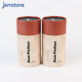 Custom Round Food Grade Cardboard Spice Protein Tea Craft Paper Cylinder Matcha Powder Paper Tube Packaging with Sifter