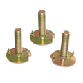 DIN 15237 Carbon Steel Galvanized Elevator Bolt M6 M8 M10 Flat Head Bucket Belt Screw with Nuts for Conveyor System