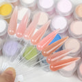 24-Color Private Label Nail Extension Acrylic Powder  Set for Nail Art Design & Carving Gel Nail Art Product