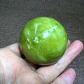 Wholesale Green Jade Ball Crystal Sphere for Home Decor Unique Holiday Gifts