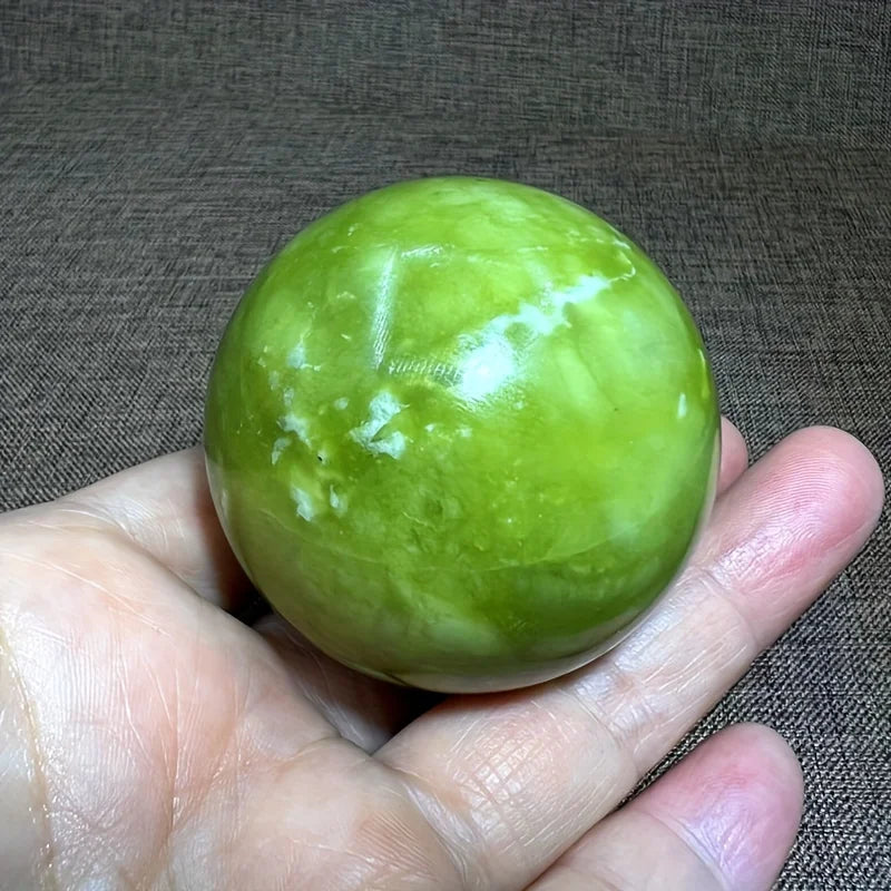 Wholesale Green Jade Ball Crystal Sphere for Home Decor Unique Holiday Gifts