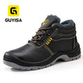 GUYISA Industrial Protective Labor protection Shoe European Standard Steel Toe Workshop Work National Standard Steel Safety Boot