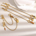 Dreamshow Jewelry Findings Components Enamel Shell Starfish Fish Fashion Charms Pendants Stainless Steel Jewelry Accessories