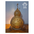 BEST SELLING Carved Gourds: Elevate Your Space with Natural Beauty & Gentle Warmth. HIGH QUALITY Craftsmanship - BLUE LOTUS