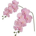 Artificial Pink Orchid Real Touch Latex Flowers Phalaenopsis Branches for Home Party Wedding Bridal Shower Decoration