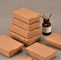 Disposable Recyclable Kraft Paper Food Lunch Folders for Household Products Custom Takeaway Packing