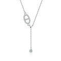 Bulk Sterling Silver Pig Nose Fashion Jewelry Necklaces Light Luxury Niche Popular Chain Necklace for Women