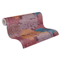 Made in Germany - Luxury Wallpaper rolls Forest Purple Red Yellow Grey Non Woven Contract Wallpaper Flowers - 1005 x 053 m