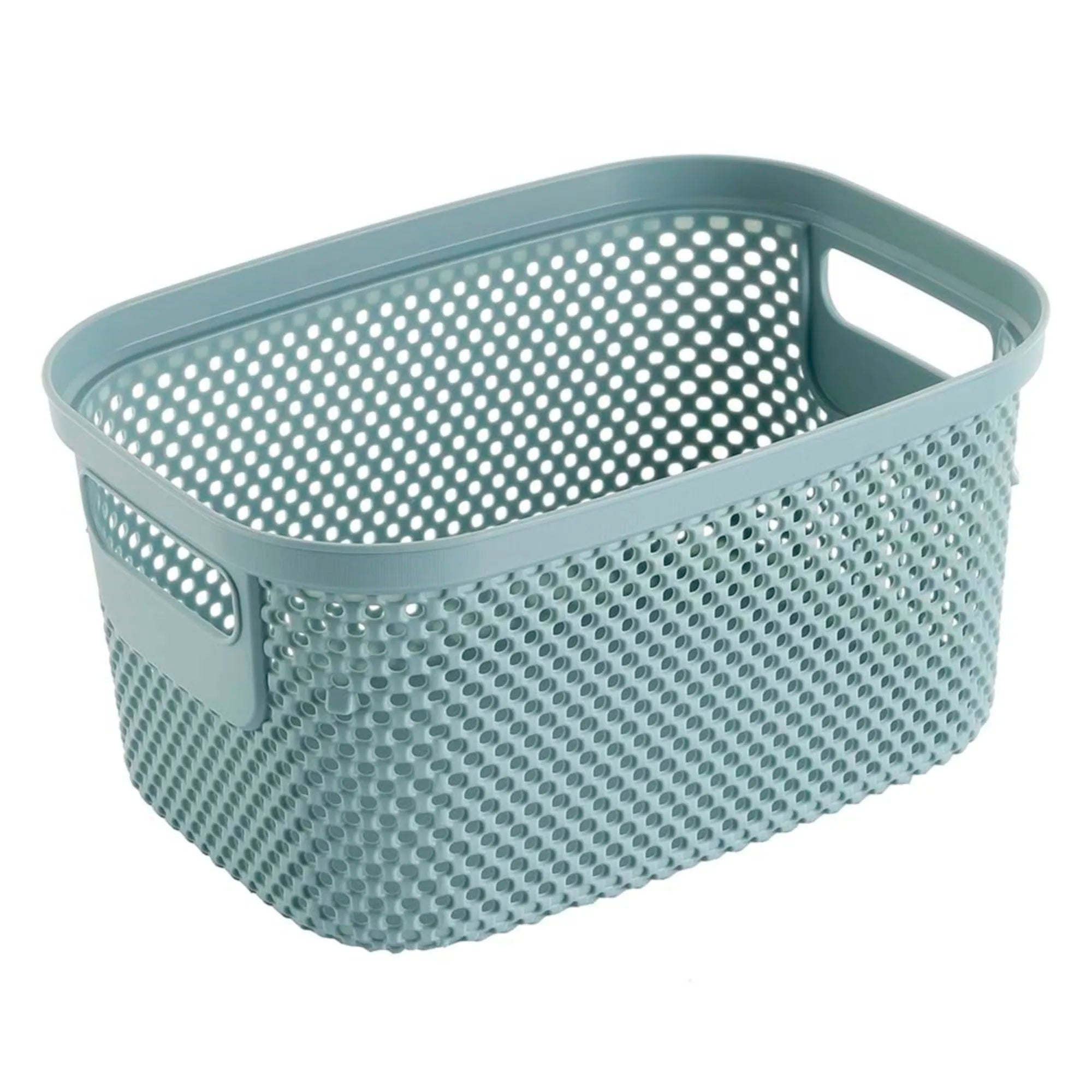 Nordic blue storage basket 23.5x17x12 Stine range