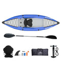 Single Person Folding Inflatable Fishing Kayak Dropstitch Canoe 3.1-4m Length for Lakes & Rivers Kayaking Jiangsu China