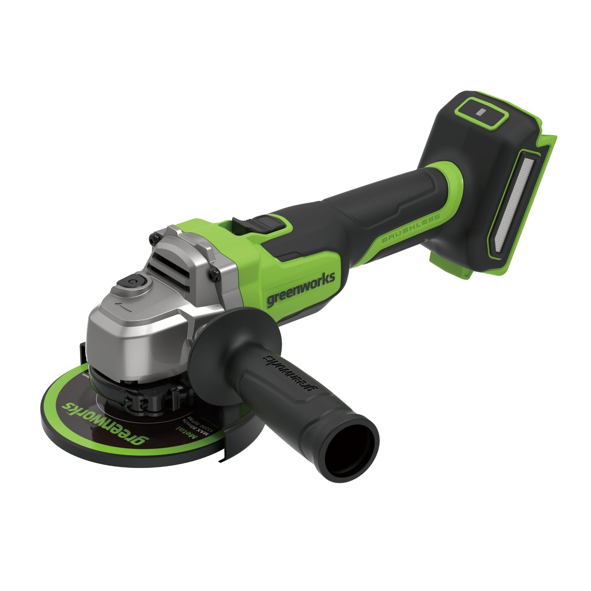 24V PowerAll Brushless 4-1/2" Angle Grinder Kit with Grinding Wheel & Accessories MegaBDM